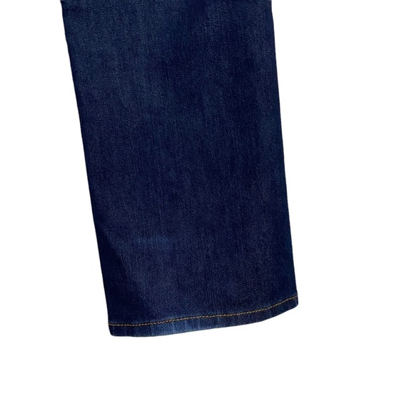 J Brand Mid Rise Slim Straight Leg Dark Wash Denim Jeans Whiskering 28 - Picture 13 of 16